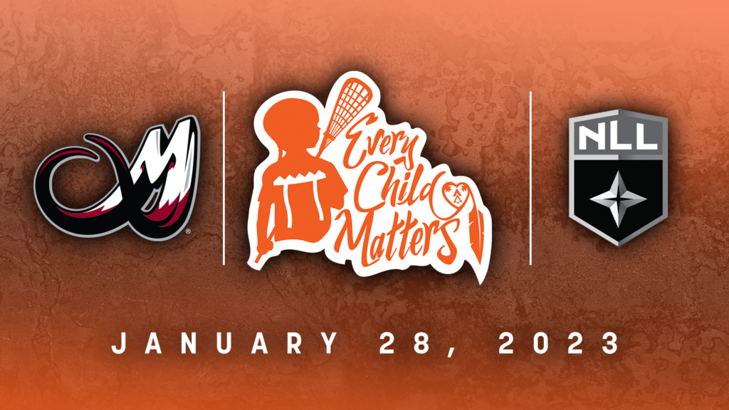 NLL Teams Will Wear 'Every Child Matters' Decal This Season - Toronto Rock