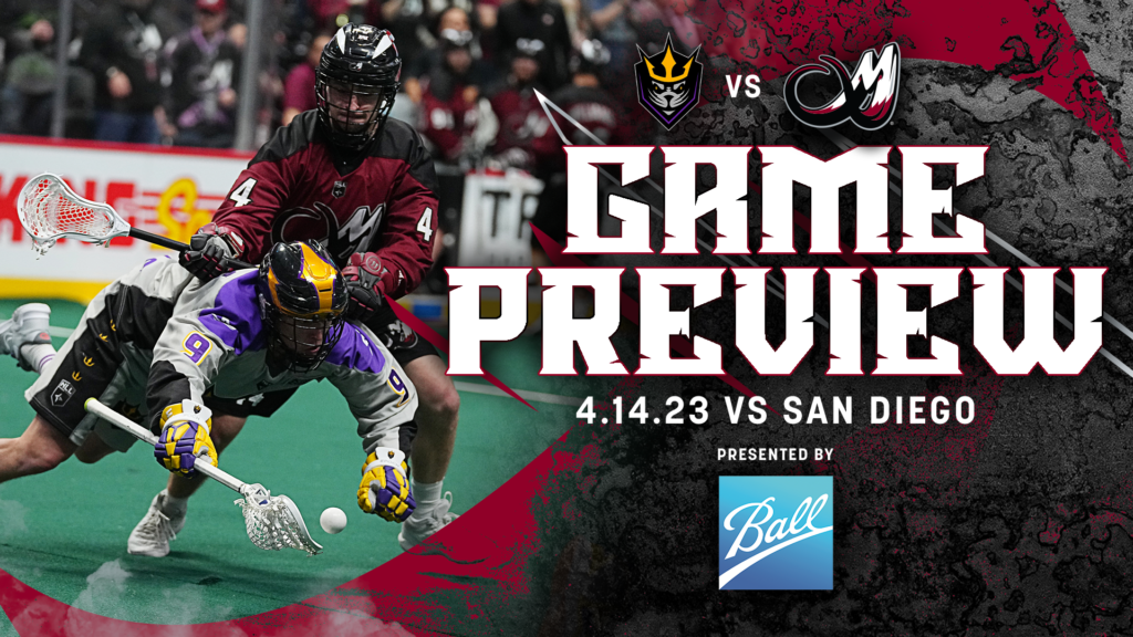 Colorado Closes Homestand with Fan Appreciation Night Matchup Against San  Diego - Colorado Mammoth Pro Lacrosse Team
