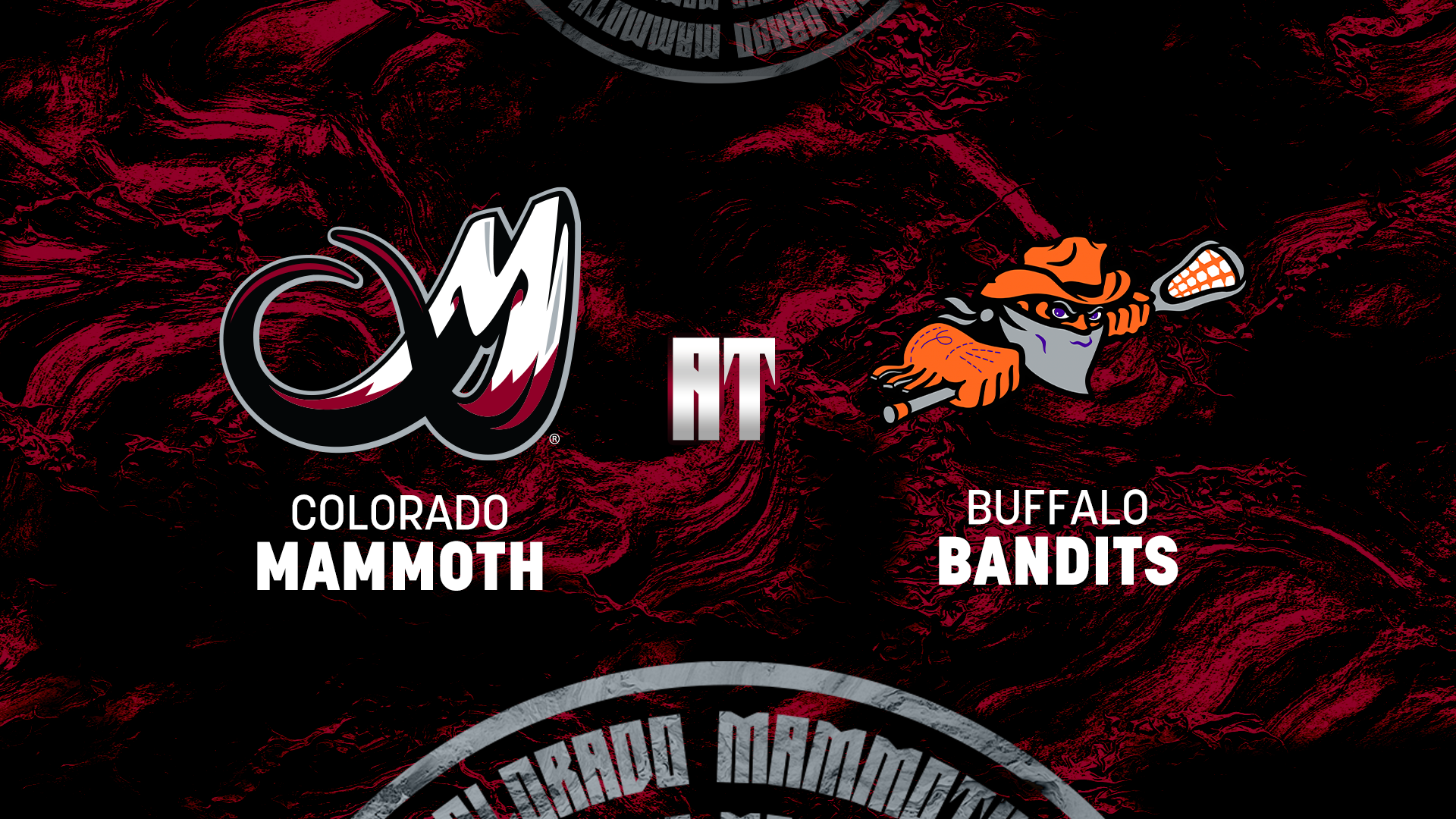 Mammoth vs. Bandits matchup graphic
