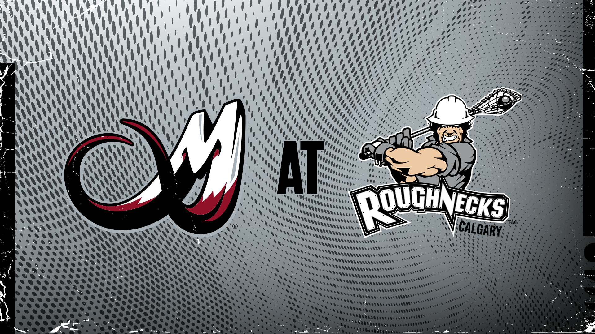 Mammoth at Roughnecks matchup graphic