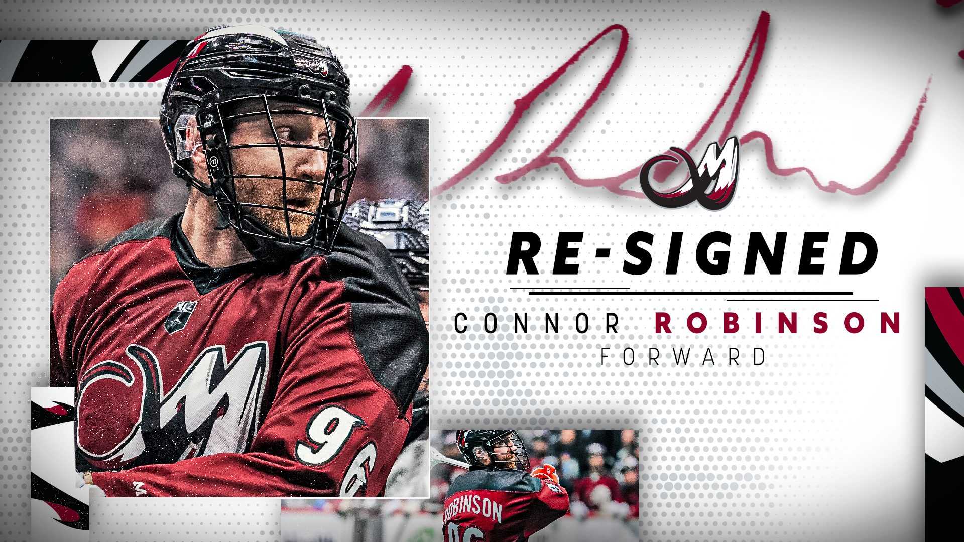 Colorado Inks Forward Connor Robinson to One-Year Contract Agreement ...