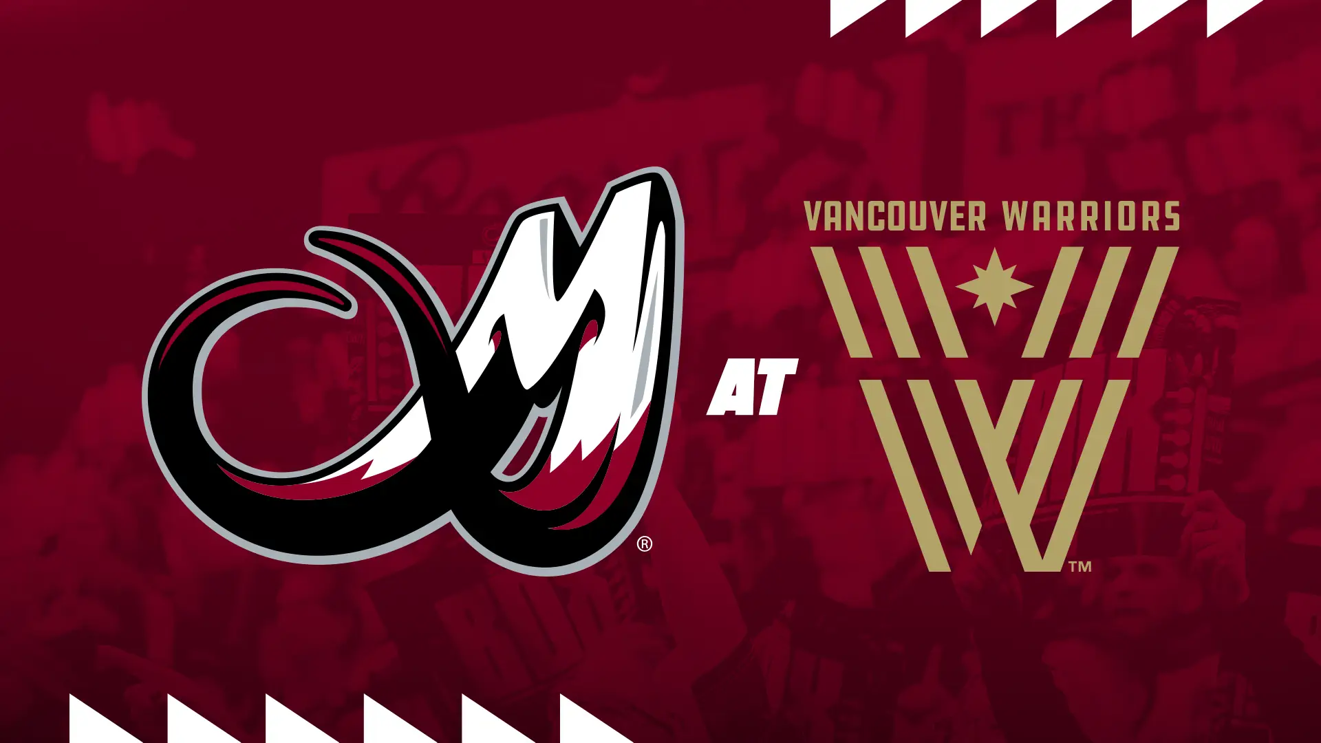 Mammoth at Warriors matchup graphic