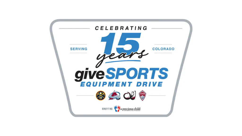 15TH ANNUAL GIVESPORTS EQUIPMENT DRIVE Logo